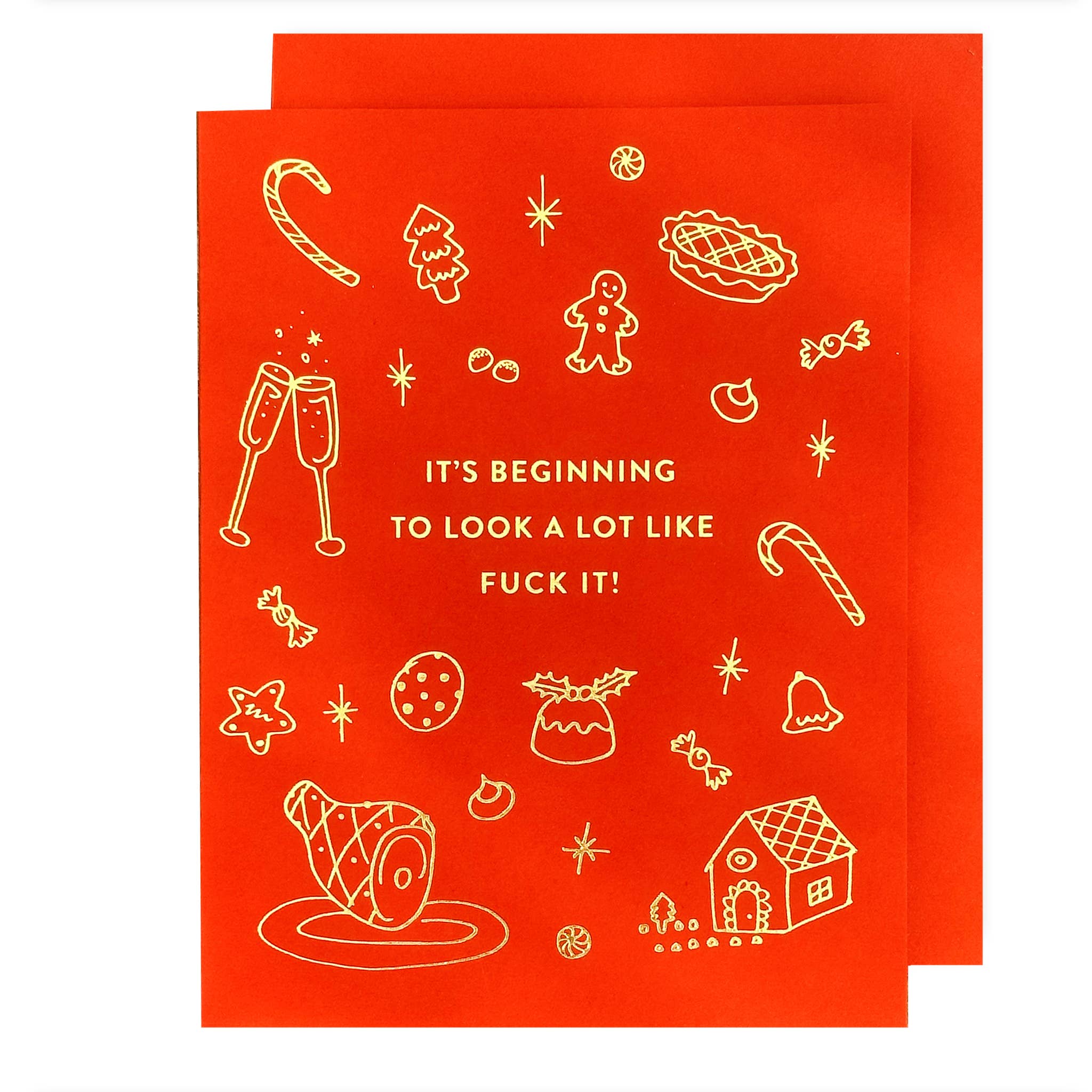 Beginning to Look Like Fuck It Holiday Card