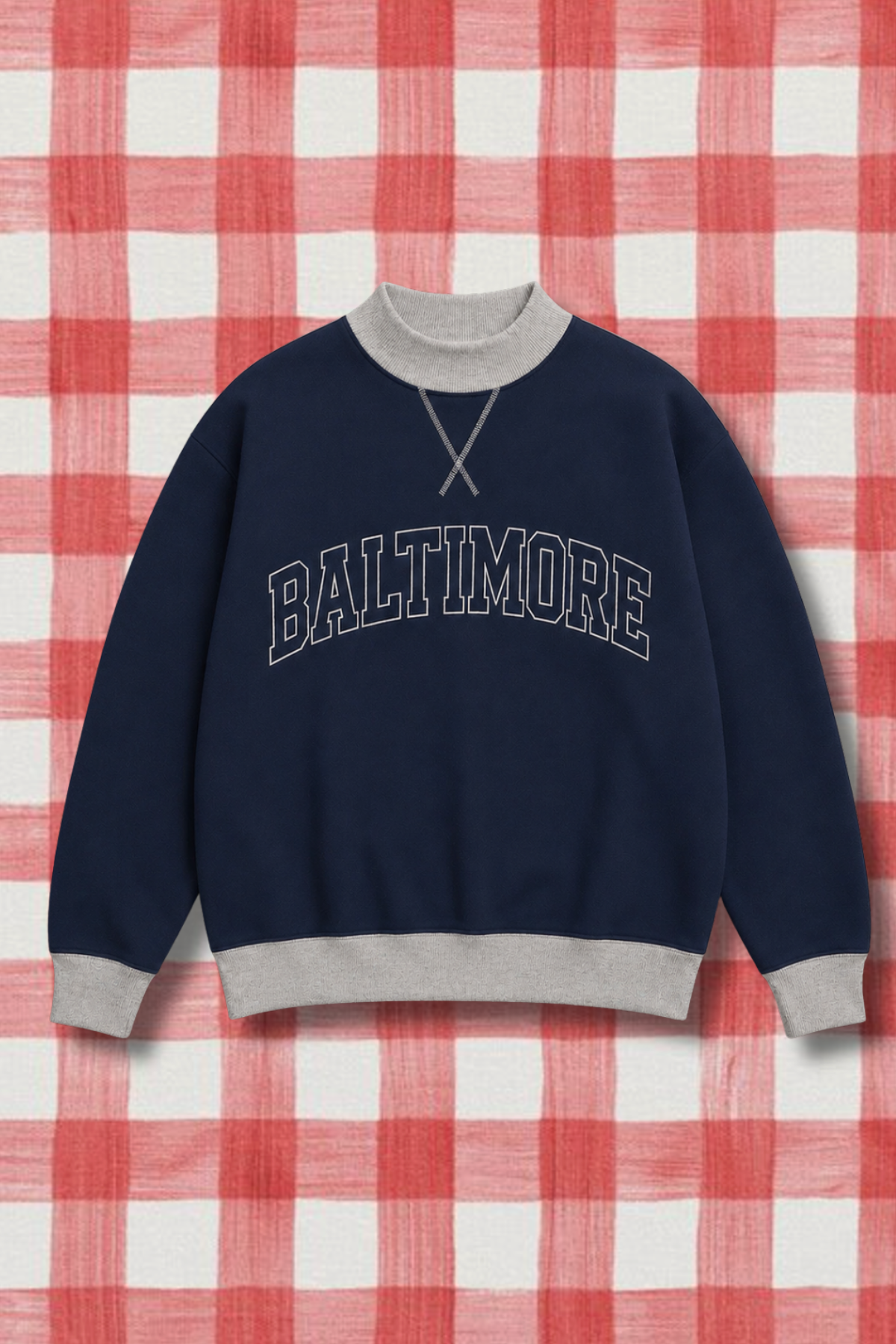 Baltimore Americana Mock Neck Preorder