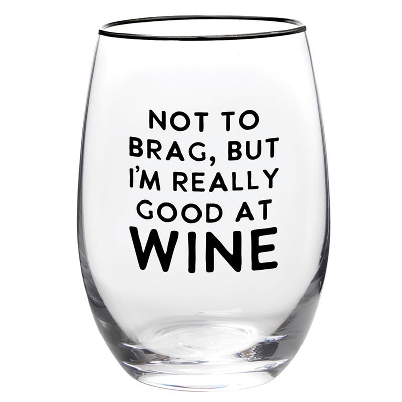 Good At Wine Wine Glass