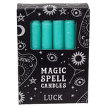 Green Prosperity Spell Candles