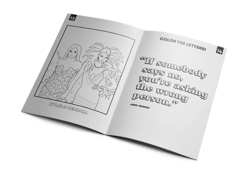 Kardashian Activity Book