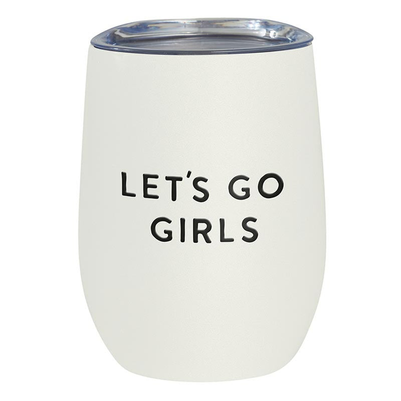 Let's Go Girls Stainless Wine Tumbler