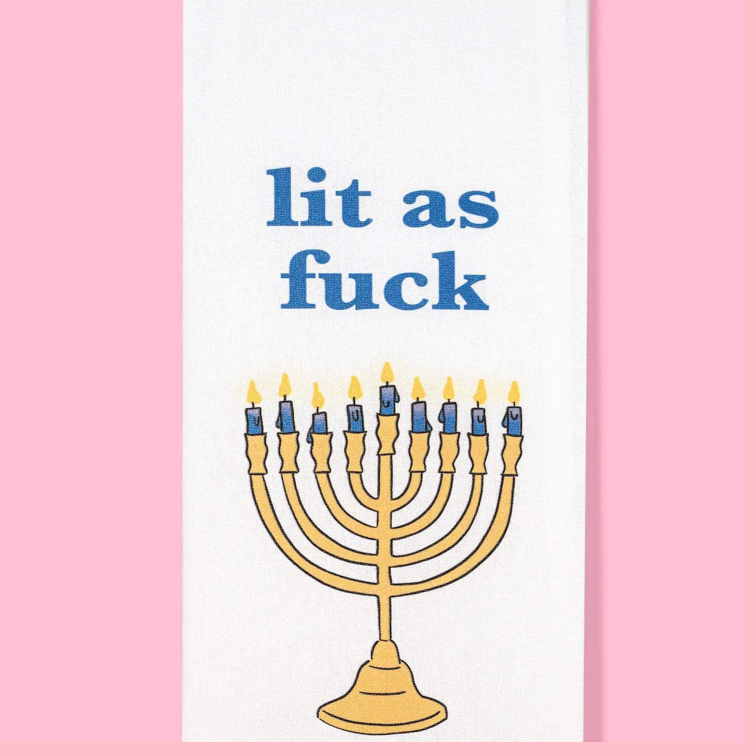 Lit As Fuck Dishtowel