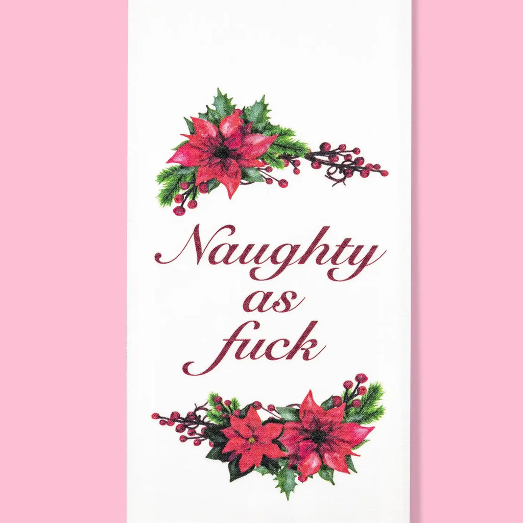 Naughty As Fuck Dishtowel