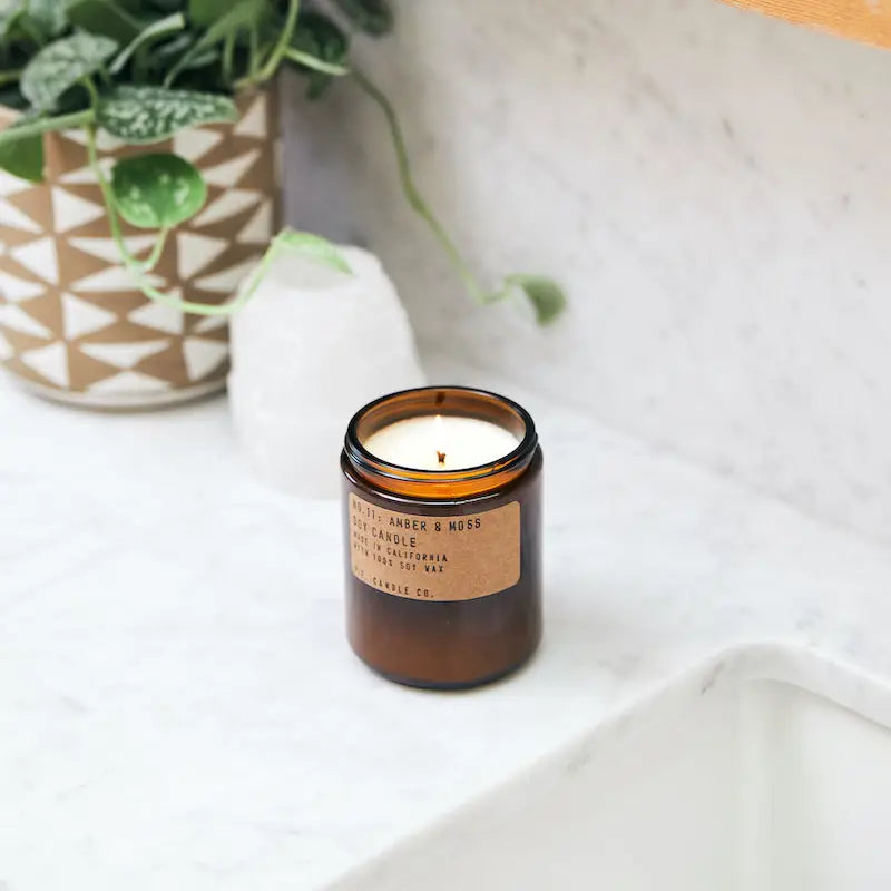 Amber & Moss 7.2 oz Soy Candle