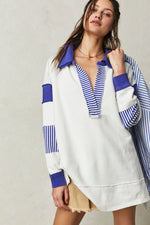 Free People Clean Prep Polo