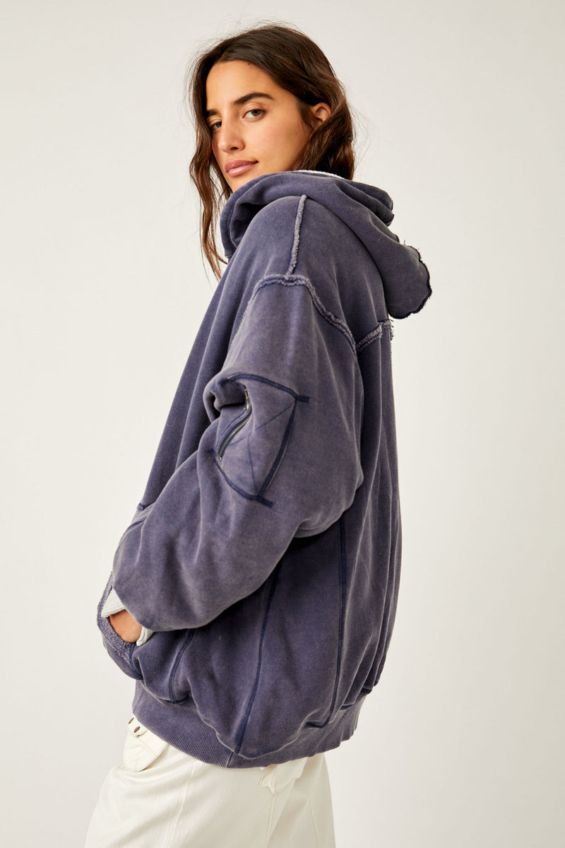 Free People By Your Side Lined Hoodie