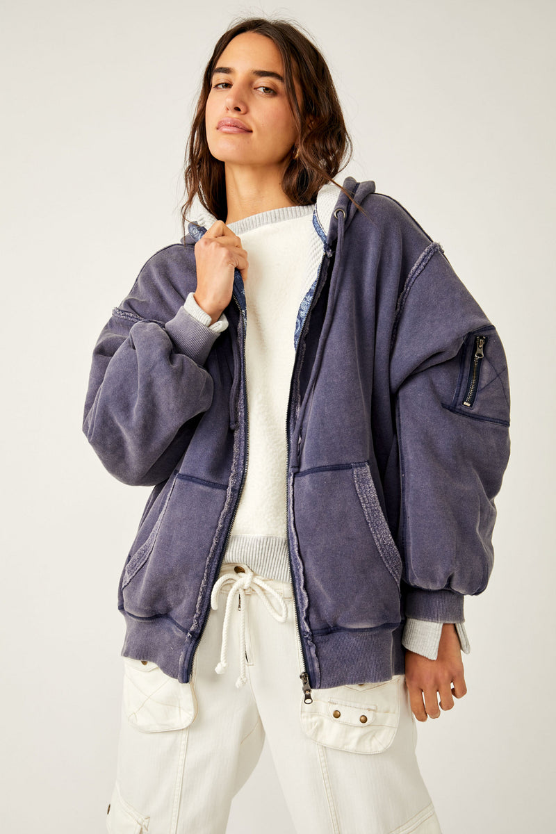 Free People By Your Side Lined Hoodie