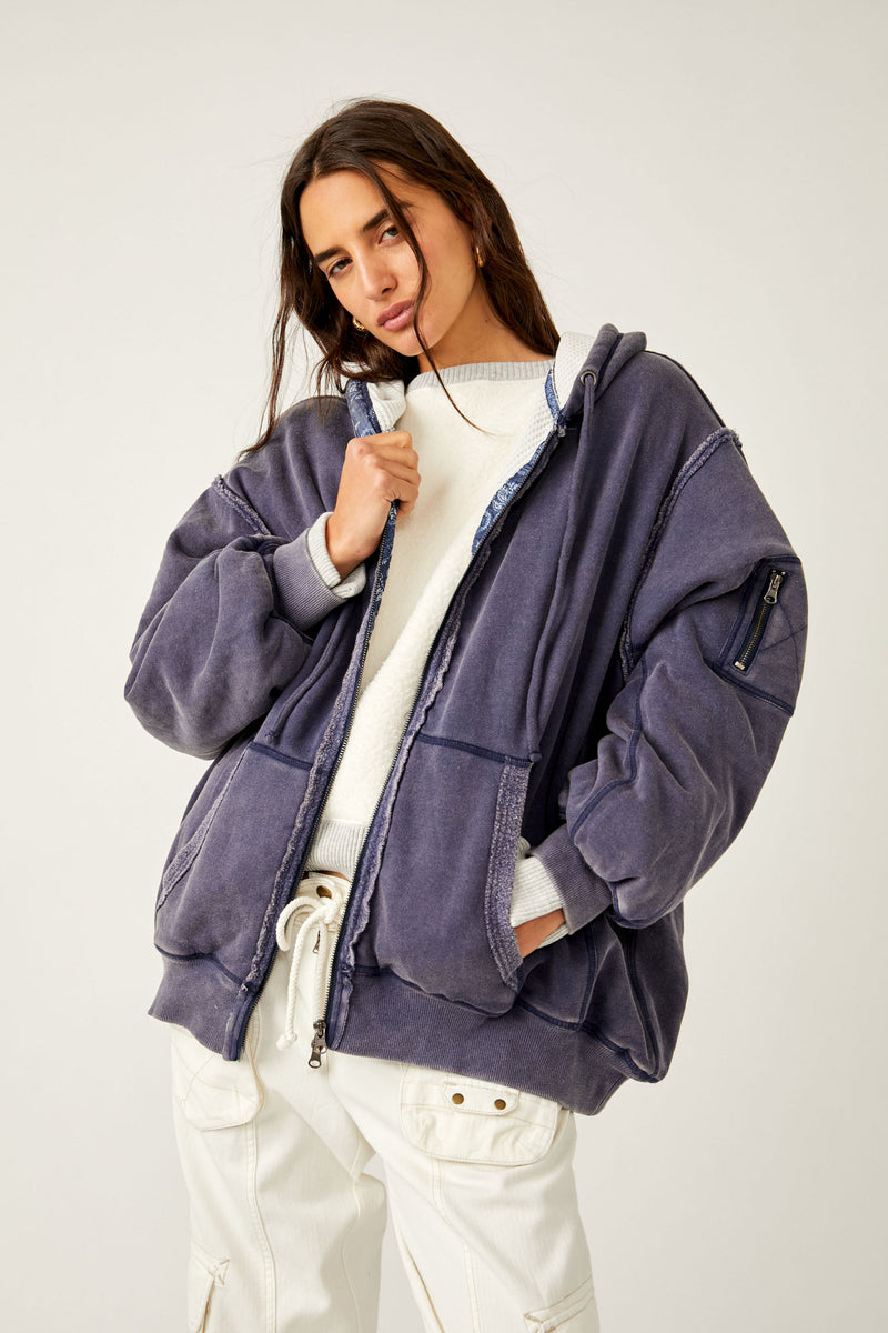 Free People By Your Side Lined Hoodie
