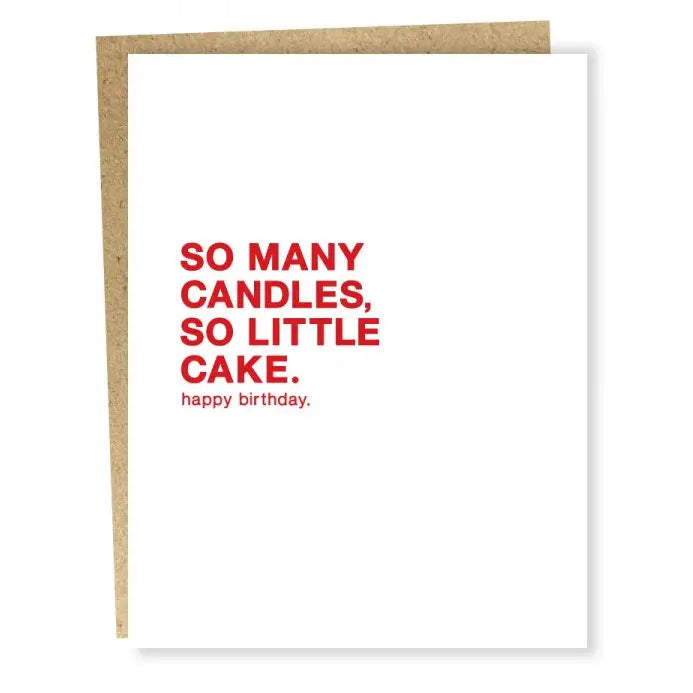 So Many Candles Greeting Card