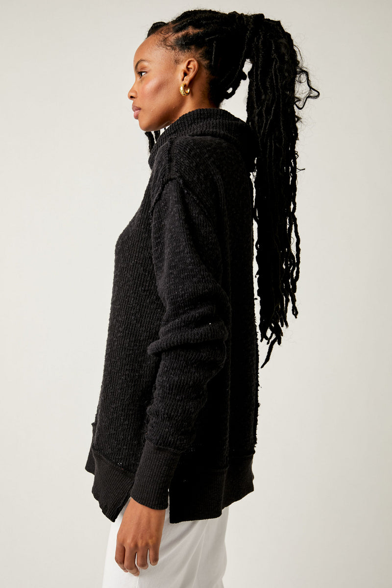 Free People Tommy Turtle Knit Top