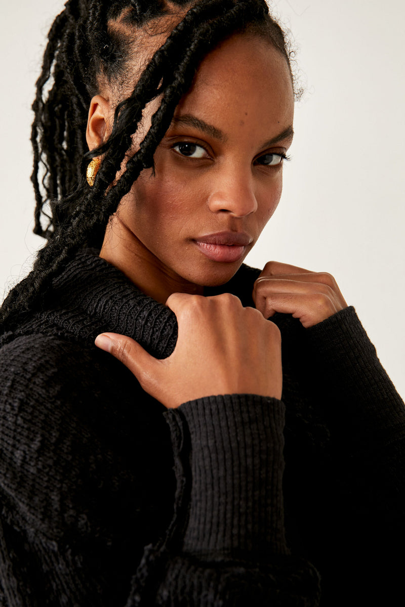 Free People Tommy Turtle Knit Top