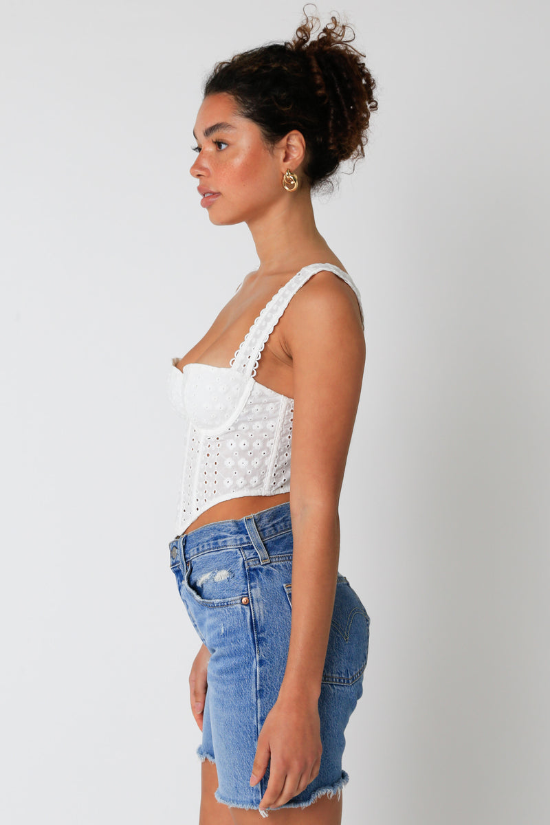 Vintage Lover Eyelet Corset