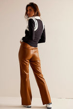 Free People Uptown High Rise Vegan Pants