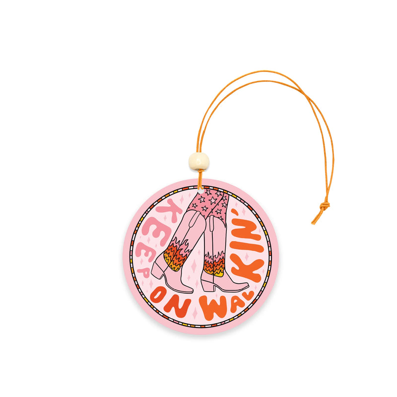 Keep On Walkin' Car Air Freshener