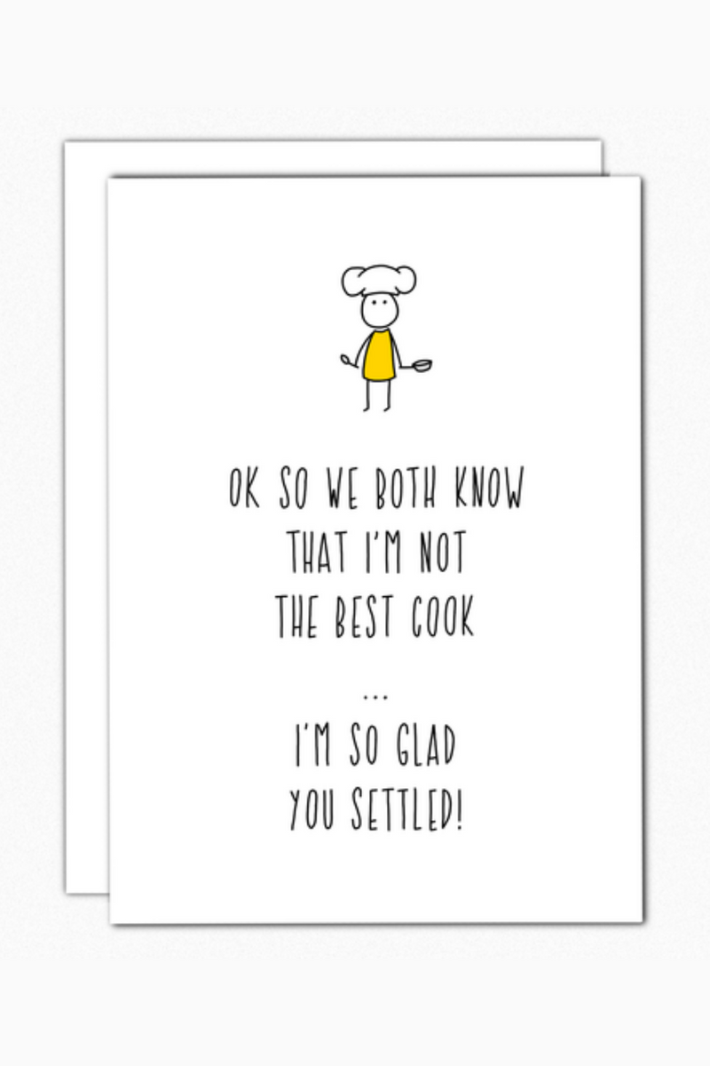 Best Cook Greeting Card
