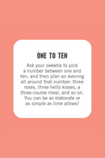 50 Sweet Things On A Date Game
