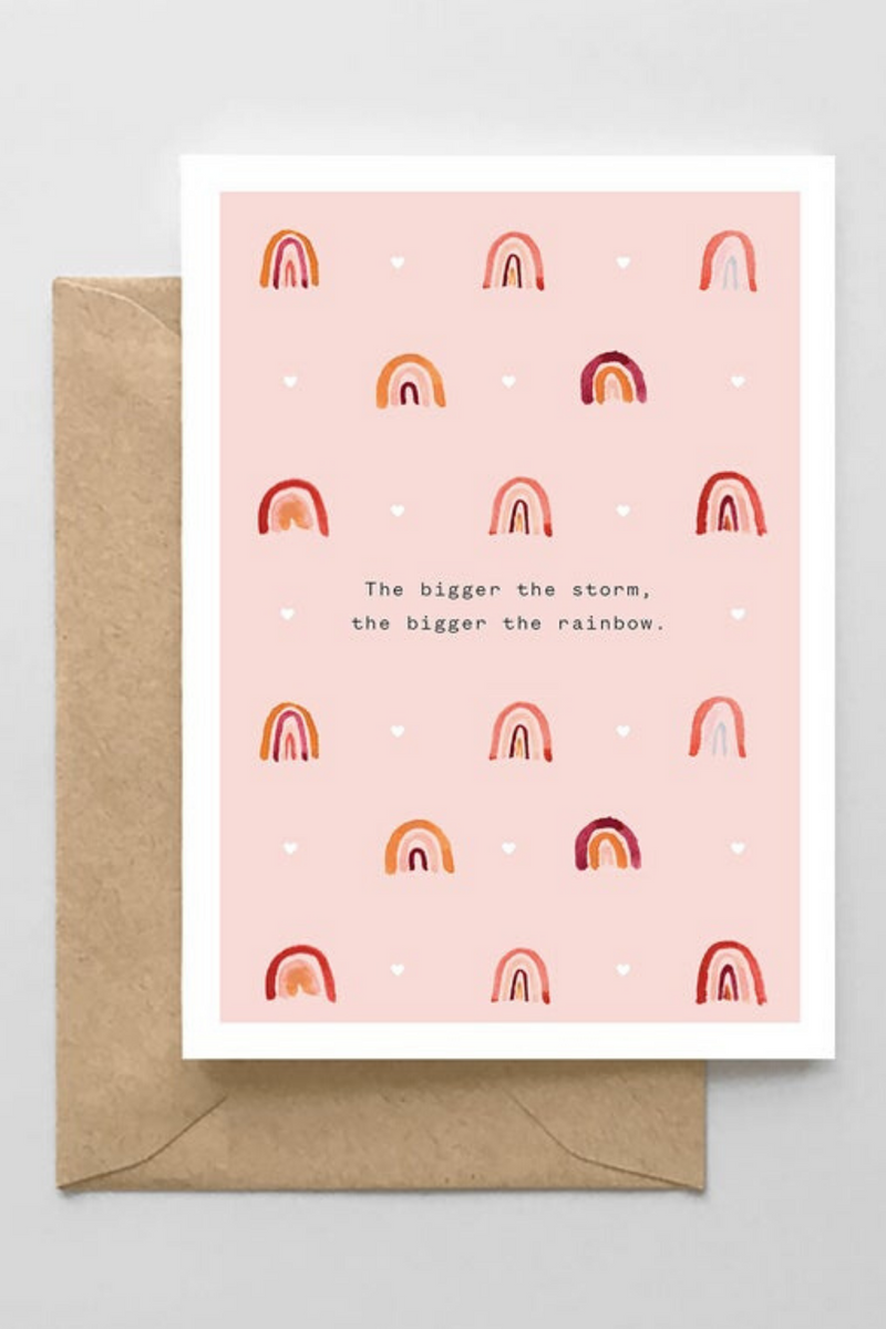 Bigger The Rainbow Card