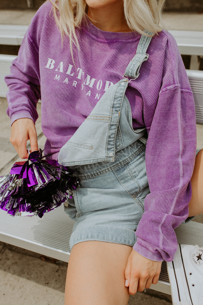 Baltimore Maryland Crewneck Sweatshirt by Brightside