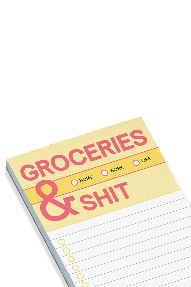 Knock Knock Groceries And Shit Pad