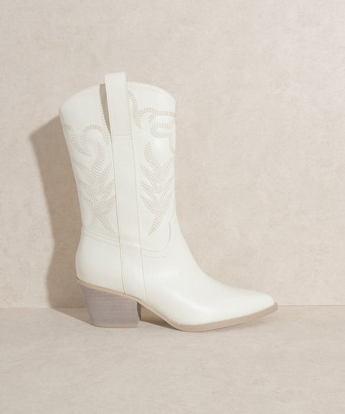 Oasis Society Embroidered Short Boot