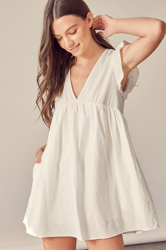 Sister Honey Babydoll Romper Dress