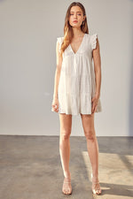 Take Me There Eyelet Romper Dress