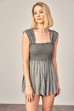 Headliner Smocked Romper