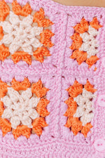 Sweet Songs Crochet Crop Top
