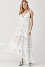 Can't Wait To Go Ruffle Folded Detail Maxi Dress