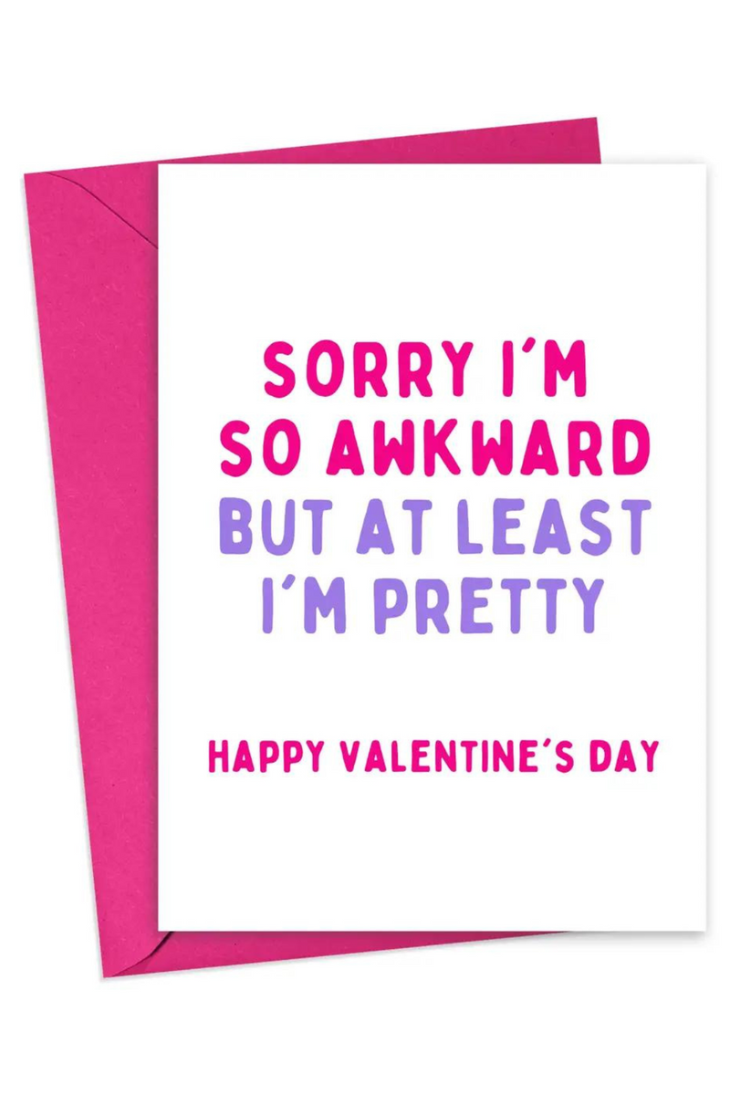 Awkward Funny Valentine's Day Card