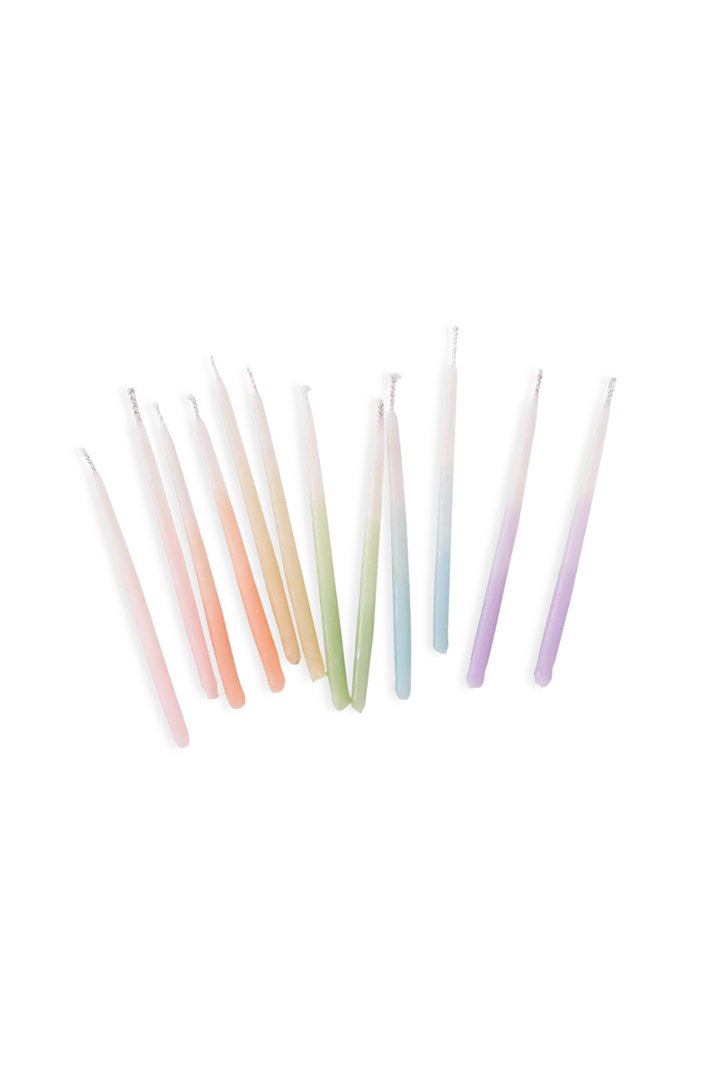 Assorted Beeswax Birthday Candles