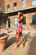 Crystal Strapless Mini Dress