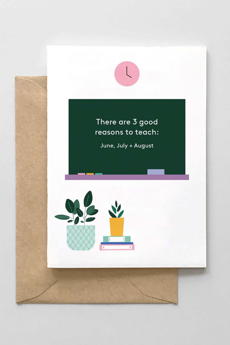 3 Good Reasons Greeting Card