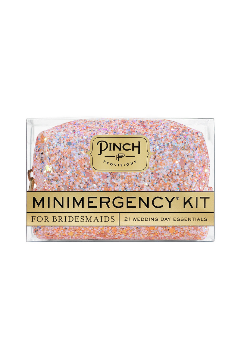 Minimergency Kit For Bridesmaids - Rosé Glitter Bomb