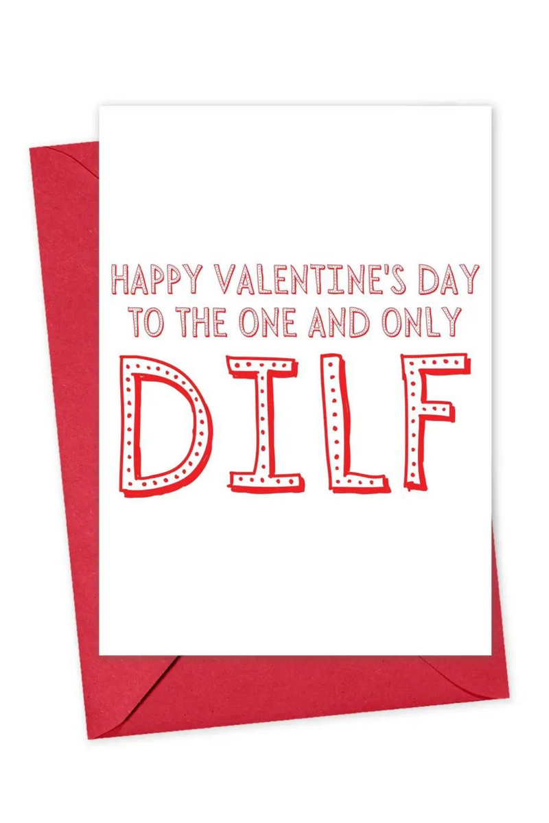 DILF Valentine's Day Card