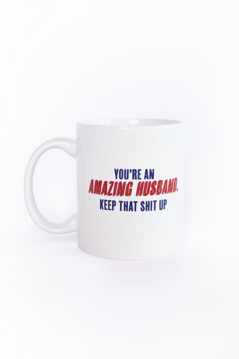 Amazing Husband Mug by Brightside