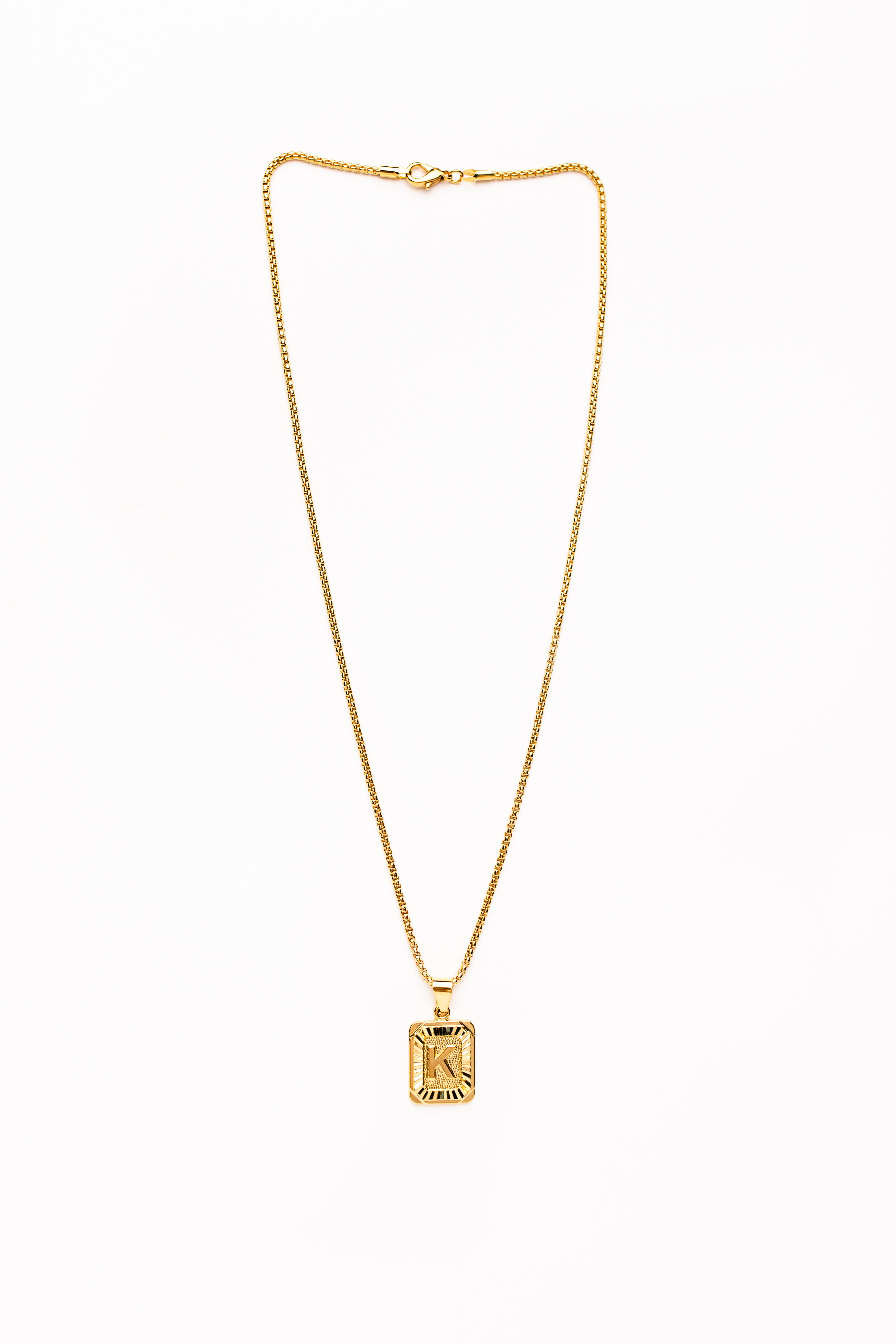 Catalina Initial Pendant Necklace