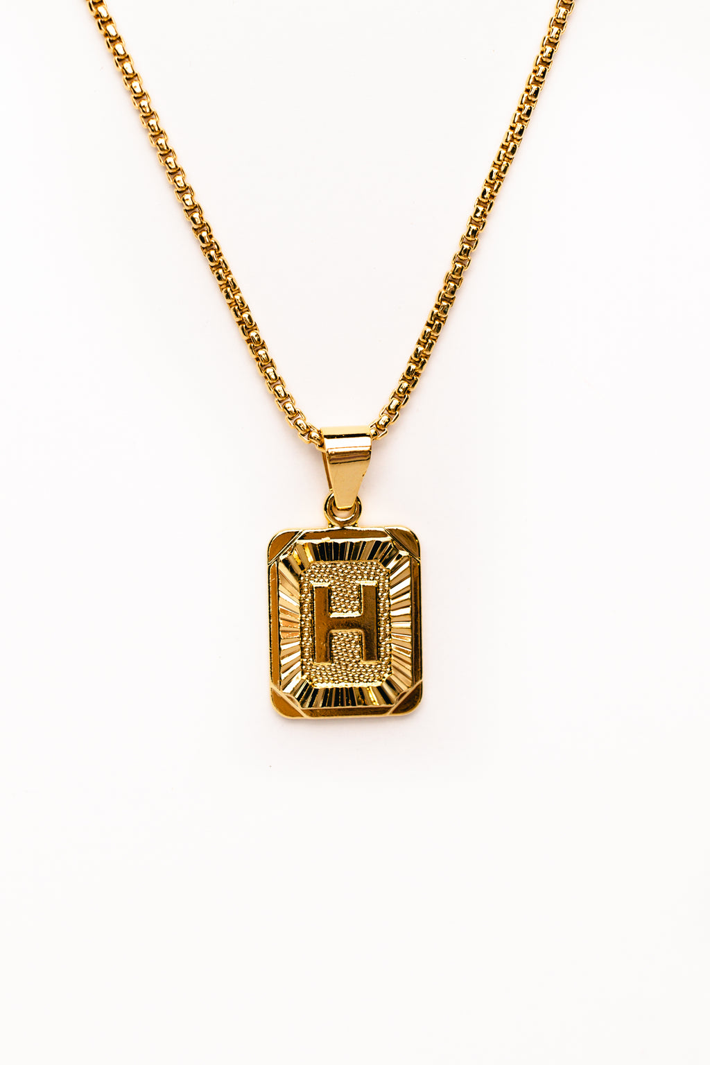 Catalina Initial Pendant Necklace