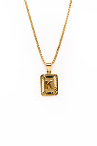 Catalina Initial Pendant Necklace