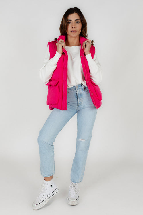 Cool Disposition Puffer Vest
