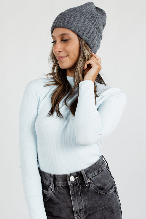 Free People Winnie Waffle Cuff Beanie