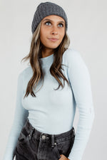Free People Winnie Waffle Cuff Beanie