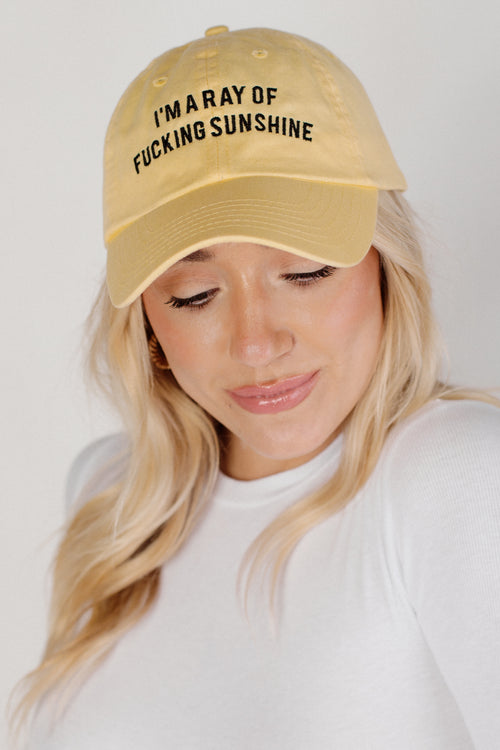 Ray Of Sunshine Hat by Brightside