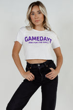 Gamedays Crop Tee by Brightside