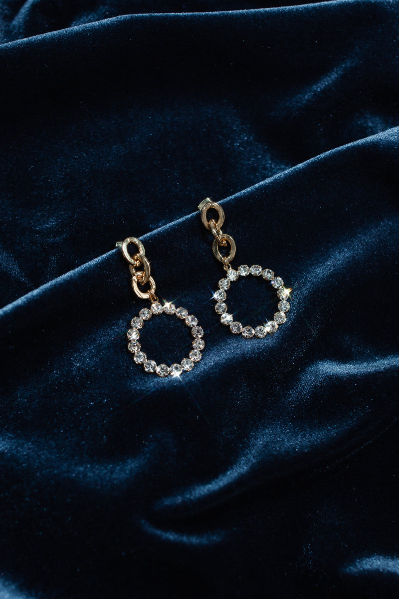 Alina Card Earrings