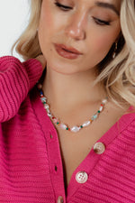 Amara Evil Eye Pearl Necklace