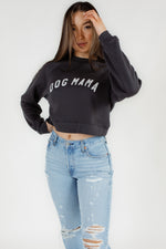 Dog Mama Cropped Crewneck