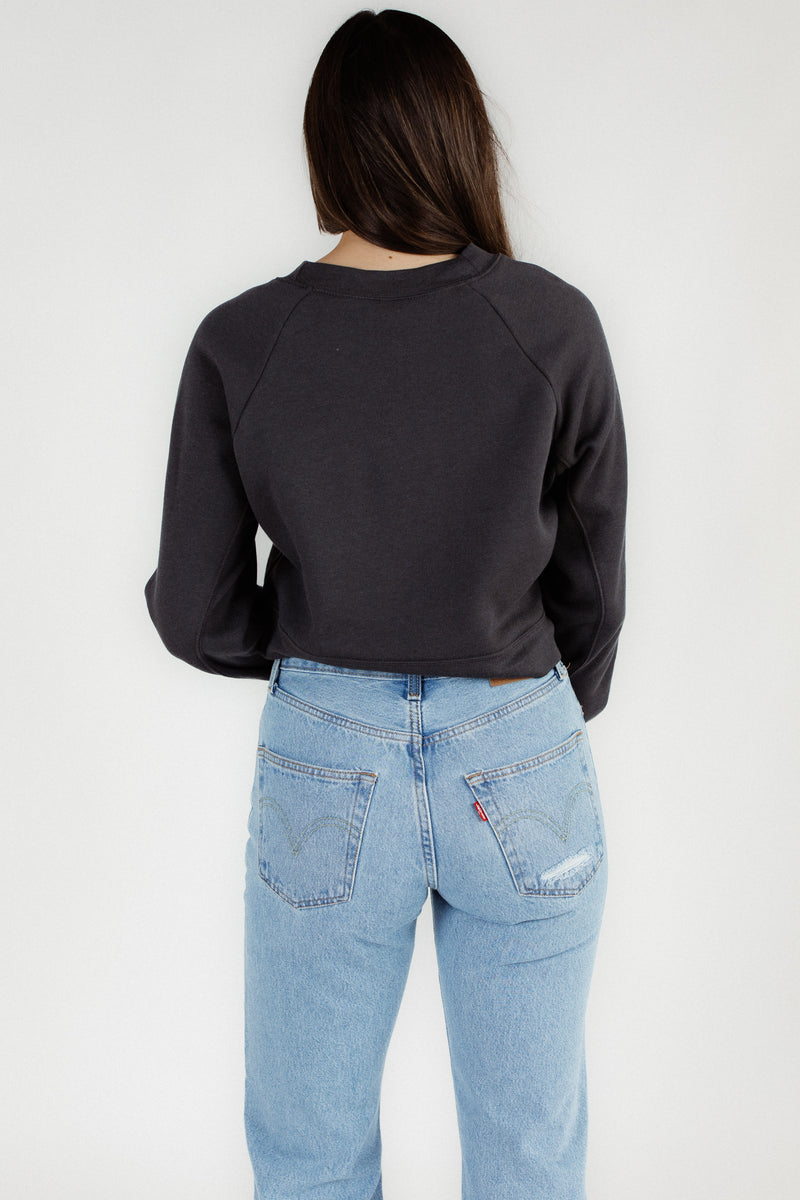 Dog Mama Cropped Crewneck