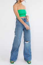 BDG Ripped Knee Puddle Jean